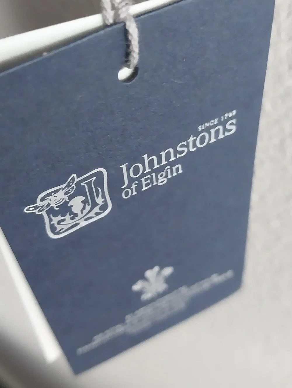 Johnstons of Elgin Made in Scotland Multicolor Paisley Fine Merino Wool Scarf